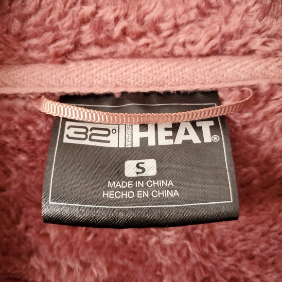 32 Degrees Heat Soft & Cozy Plush Full Zip Jacket - Picture 2 of 11